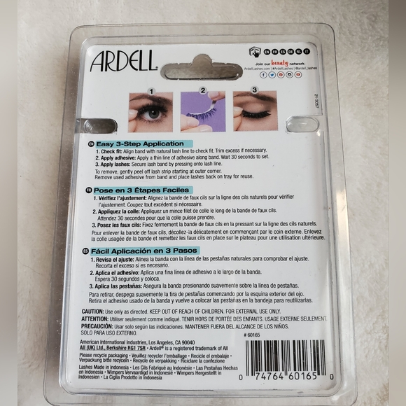 NEW Ardell Natural Variety 4-Pack Eyelashes in Black - Picture 6 of 9